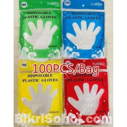 China poly hand gloves